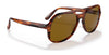 Ray-Ban POWDERHORN RB4357 Sunglasses | Size 58 / Striped Havana №954/33 / B-15 Brown (3N 14.6%)