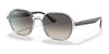 Ray-Ban RB4361 Sunglasses | Size 52 / Transparent №647711 / Grey Gradient (2N 22.8%)
