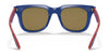 Ray-Ban RB4368 Sunglasses | Size 51 / Red №652273 / B-15 Brown (3N 13.5%)