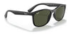 Ray-Ban RB4374 Sunglasses | Size 56 / Black №601/31 / Green (3N 13.2%)