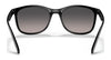 Ray-Ban RB4374F Sunglasses | Size 58 / Black №601/31 / Green (3N 13.2%)