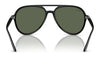 Ray-Ban RB4376 Sunglasses | Size 57 / Black №601/8G / Grey Gradient (3N 15.2%)