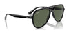 Ray-Ban RB4376 Sunglasses | Size 57 / Black №601/8G / Grey Gradient (3N 15.2%)