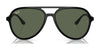 Ray-Ban RB4376 Sunglasses | Size 57 / Black №601/8G / Grey Gradient (3N 15.2%)