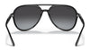 Ray-Ban RB4376 Sunglasses | Size 57 / Black №601/8G / Grey Gradient (3N 15.2%)