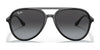Ray-Ban RB4376 Sunglasses | Size 57 / Black №601/8G / Grey Gradient (3N 15.2%)