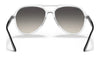 Ray-Ban RB4376 Sunglasses | Size 57 / Black №601/8G / Grey Gradient (3N 15.2%)