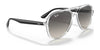 Ray-Ban RB4376 Sunglasses | Size 57 / Black №601/8G / Grey Gradient (3N 15.2%)