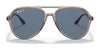 Ray-Ban RB4376 Sunglasses | Size 57 / Black №601/8G / Grey Gradient (3N 15.2%)