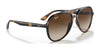 Ray-Ban RB4376 Sunglasses | Size 57 / Black №601/8G / Grey Gradient (3N 15.2%)