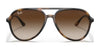 Ray-Ban RB4376 Sunglasses | Size 57 / Black №601/8G / Grey Gradient (3N 15.2%)