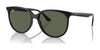 Ray-Ban RB4378F Sunglasses | Size 54 / Black №601/71 / Dark Green (3N 12.0%)