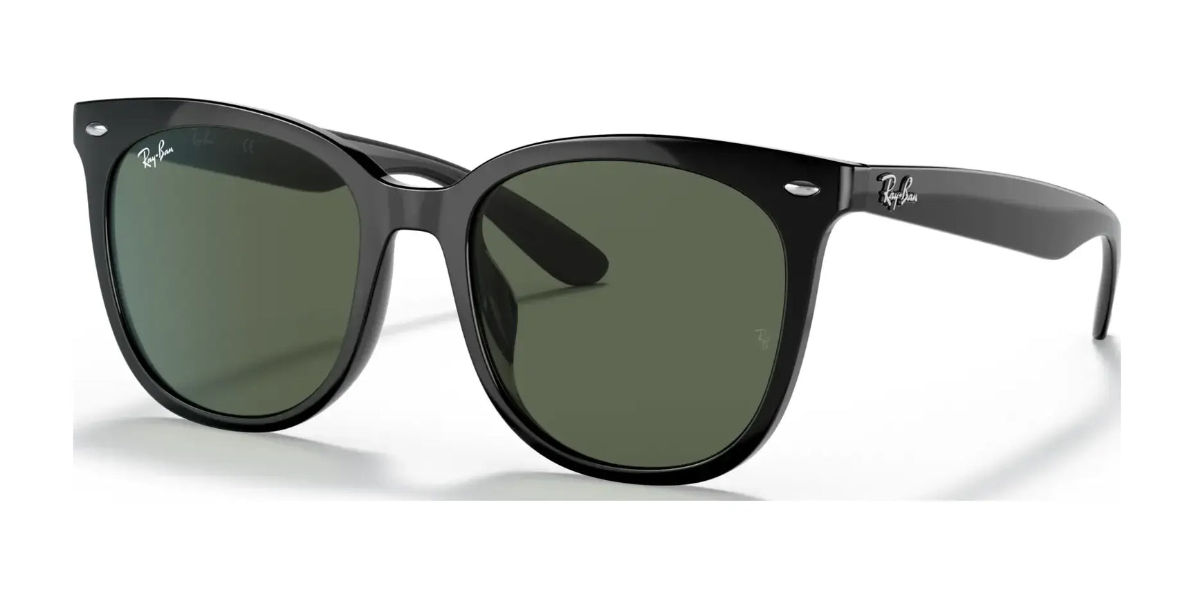 Ray-Ban RB4379D Sunglasses Black / Dark Green Ray-Ban RB4379D Sunglasses Black / Dark Green