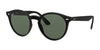 Ray-Ban BLAZE PANTHOS RB4380N Sunglasses | Size 137 / Black №601S71 / Green (3N 14%)