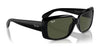 Ray-Ban RB4389 Sunglasses / Black №601/31 / Green (3N 13.2%) / Size 58