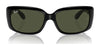 Ray-Ban RB4389 Sunglasses / Black №601/31 / Green (3N 13.2%) / Size 58