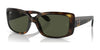 Ray-Ban RB4389 Sunglasses / Havana №710/31 / Green (3N 13.2%) / Size 55