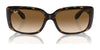 Ray-Ban RB4389 Sunglasses / Black №601/31 / Green (3N 13.2%) / Size 58