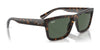 Ray-Ban WARREN RB4396 Sunglasses / Black №667771 / Dark Green (3N 14.3%) / Size 54