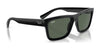 Ray-Ban WARREN RB4396 Sunglasses / Black №667771 / Dark Green (3N 14.3%) / Size 54