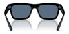 Ray-Ban WARREN RB4396 Sunglasses / Black №667771 / Dark Green (3N 14.3%) / Size 54