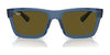 Ray-Ban WARREN RB4396 Sunglasses / Black №667771 / Dark Green (3N 14.3%) / Size 54