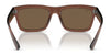 Ray-Ban WARREN RB4396F Sunglasses | Size 57 / Transparent Brown №667873 / Dark Brown (3N 13.3%)