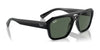 Ray-Ban CORRIGAN RB4397 Sunglasses | Size 54 / Black №667771 / Dark Green (3N 14.3%)
