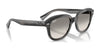 Ray-Ban ERIK RB4398 Sunglasses / Black №901/31 / Green (3N 13.2%) / Size 51