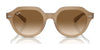 Ray-Ban GINA RB4399 Sunglasses / Havana №902/31 / Green (3N 13.2%) / Size 51