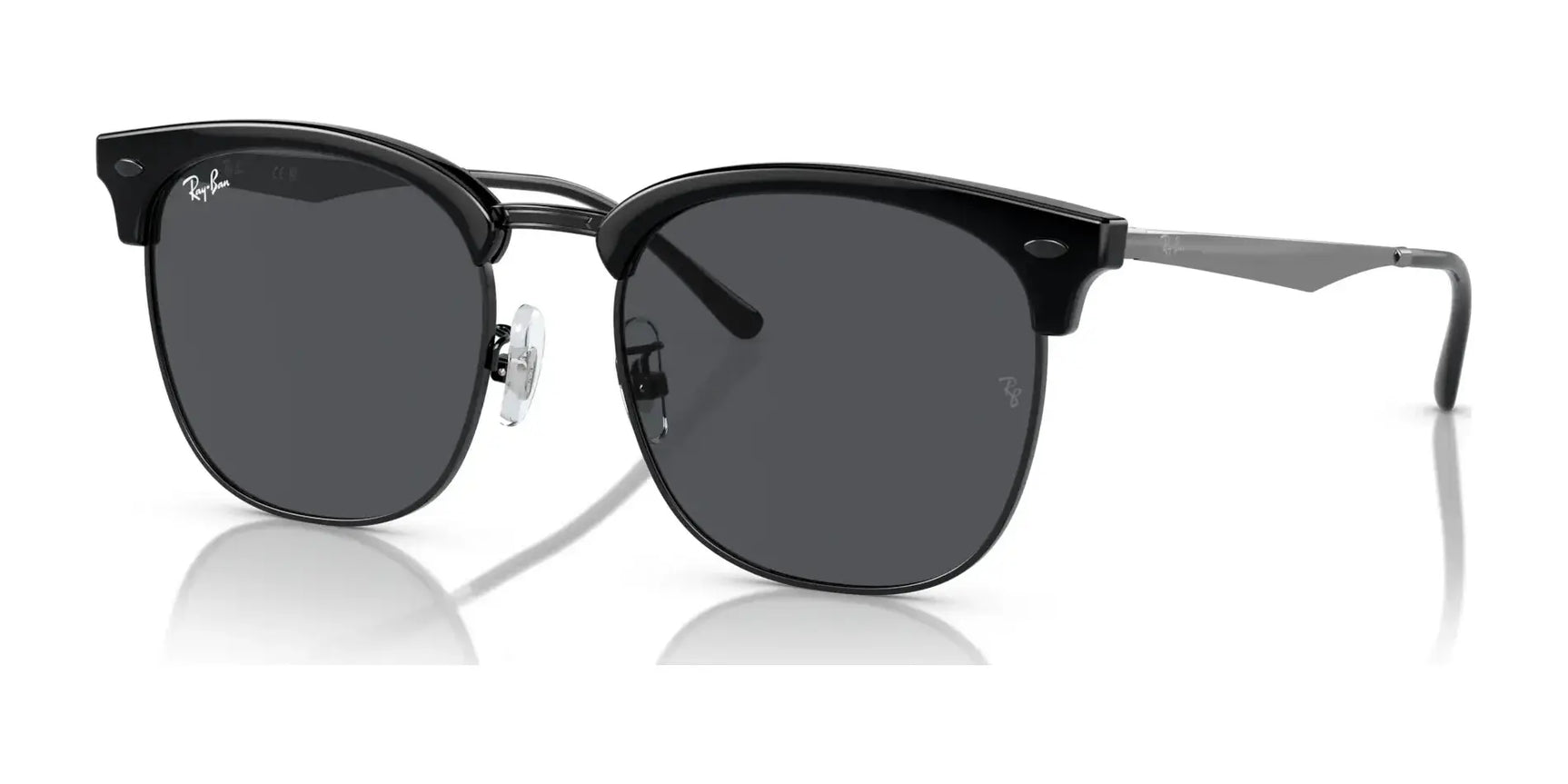 Ray-Ban RB4418D Sunglasses Black On Black / Dark Grey Ray-Ban RB4418D Sunglasses Black On Black / Dark Grey