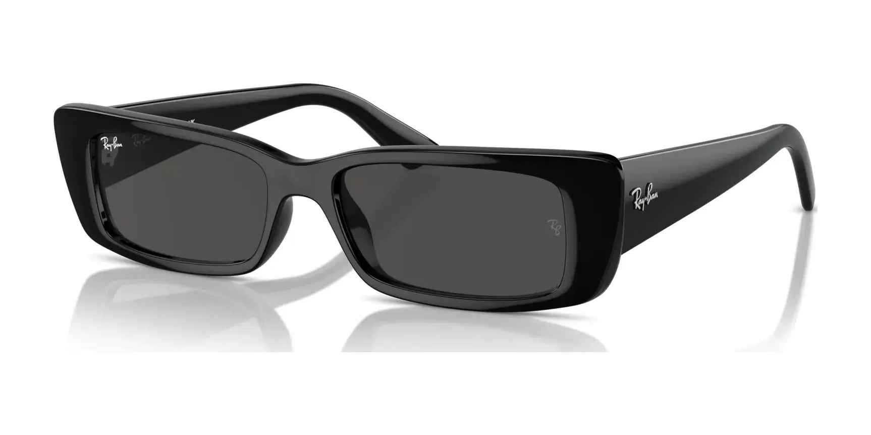 Ray-Ban TERU RB4425F Sunglasses Black / Dark Grey Ray-Ban TERU RB4425F Sunglasses Black / Dark Grey