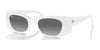Ray-Ban KAT RB4427 Sunglasses | Size 49 / White №675911 / Grey (2N 29.2%)