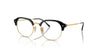 Ray-Ban RB4429 Eyeglasses / Black On Gold №601/GH / Clear/Grey (Photochromic) (3F 15.7%) / Size 53