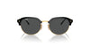 Ray-Ban RB4429 Eyeglasses / Black On Gold №601/GH / Clear/Grey (Photochromic) (3F 15.7%) / Size 53