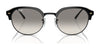 Ray-Ban RB4429 Sunglasses / Black On Gold №601/31 / Green (3N 13.2%) / Size 53