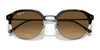 Ray-Ban RB4429 Sunglasses / Black On Gold №601/31 / Green (3N 13.2%) / Size 53