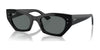 Ray-Ban ZENA RB4430 Sunglasses / Black №667781 / Dark Grey (Polarized) (3P 10%) / Size 49