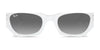 Ray-Ban ZENA RB4430 Sunglasses / Black №667787 / Dark Grey (3N 10.1%) / Size 49