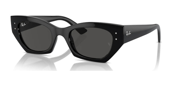 Ray-Ban ZENA RB4430F Sunglasses | Size 52 / Black №667787 / Dark Grey (3N 10.1%)