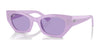Ray-Ban ZENA RB4430F Sunglasses | Size 52 / Lilac №67581A / Violet (2N 38.9%)