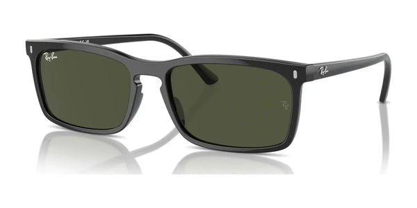 Ray-Ban RB4435 Sunglasses / Black №901/31 / Green (3N 13.2%) / Size 56
