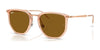 Ray-Ban RB4451 Sunglasses / Transparent Beige №680133 / Brown (3N 14.6%) / Size 50
