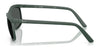 Ray-Ban RB4452 Sunglasses / Sand Black №601S71 / Dark Green (3N 14.0%) / Size 56