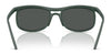 Ray-Ban RB4452 Sunglasses / Sand Black №601S71 / Dark Green (3N 14.0%) / Size 56