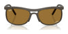 Ray-Ban RB4452CH Sunglasses / Sand Black №601S87 / Grey Chromance (Polarized) (3P 13.9%) / Size 56