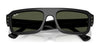 Ray-Ban LUKAS RB4454 Sunglasses / Black №667731 / Green (3N 13.2%) / Size 53