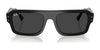Ray-Ban FLACKO RB4454 Sunglasses / Black №667731 / Green (3N 13.2%) / Size 53