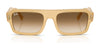 Ray-Ban LUKAS RB4454 Sunglasses / Black №667731 / Green (3N 13.2%) / Size 53