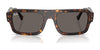 Ray-Ban LUKAS RB4454F Sunglasses | Size 53 / Black №667731 / Green (3N 13.2%)